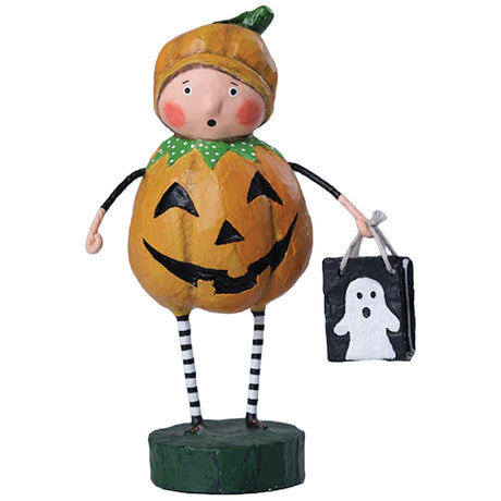 Punkin Pie Halloween Figurine and Collectible by Lori Mitchell front new version front