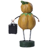 Punkin Pie Halloween Figurine and Collectible by Lori Mitchell back
