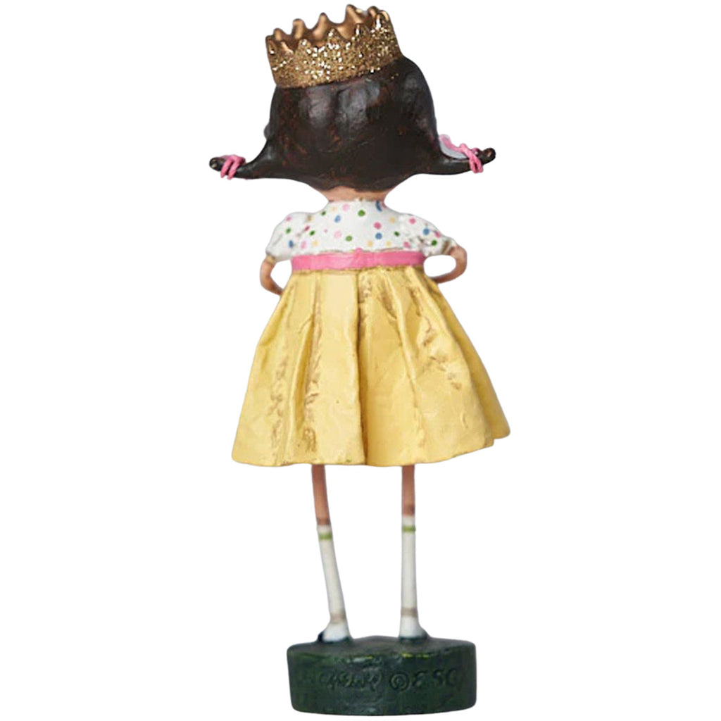 Queen For A Day Spring Summer Figurine Collectible by Lori Mitchell back