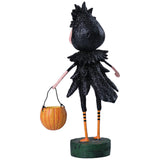 Ravishing Raven, Halloween Figurine, designed by Lori Mitchell front new version back