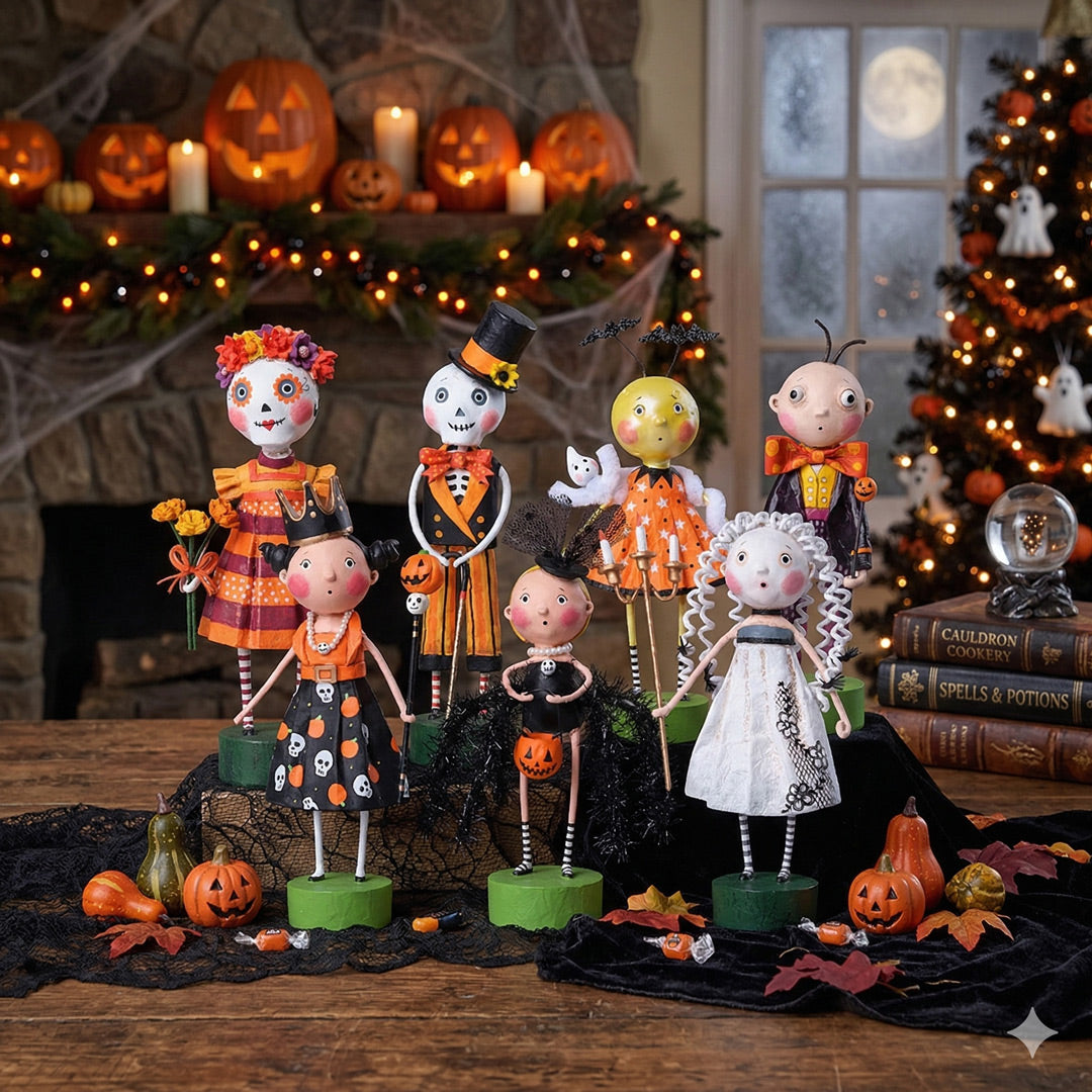 Cuddle Decor Lori Mitchell Royal Haunt Set of 7 lifestyle