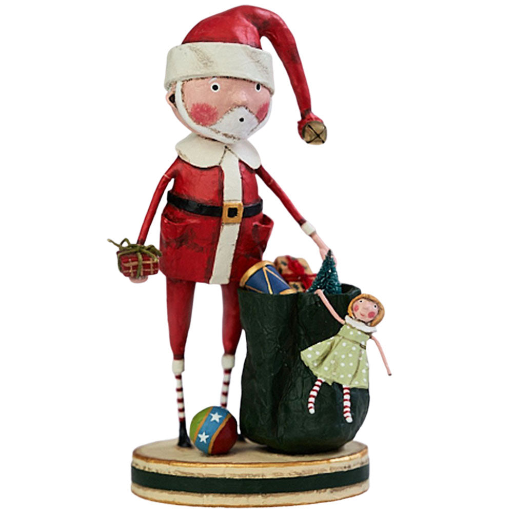 Santa & His Sack by Lori Mitchell front