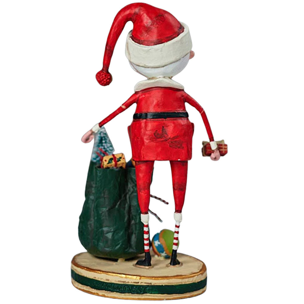 Santa & His Sack by Lori Mitchell back