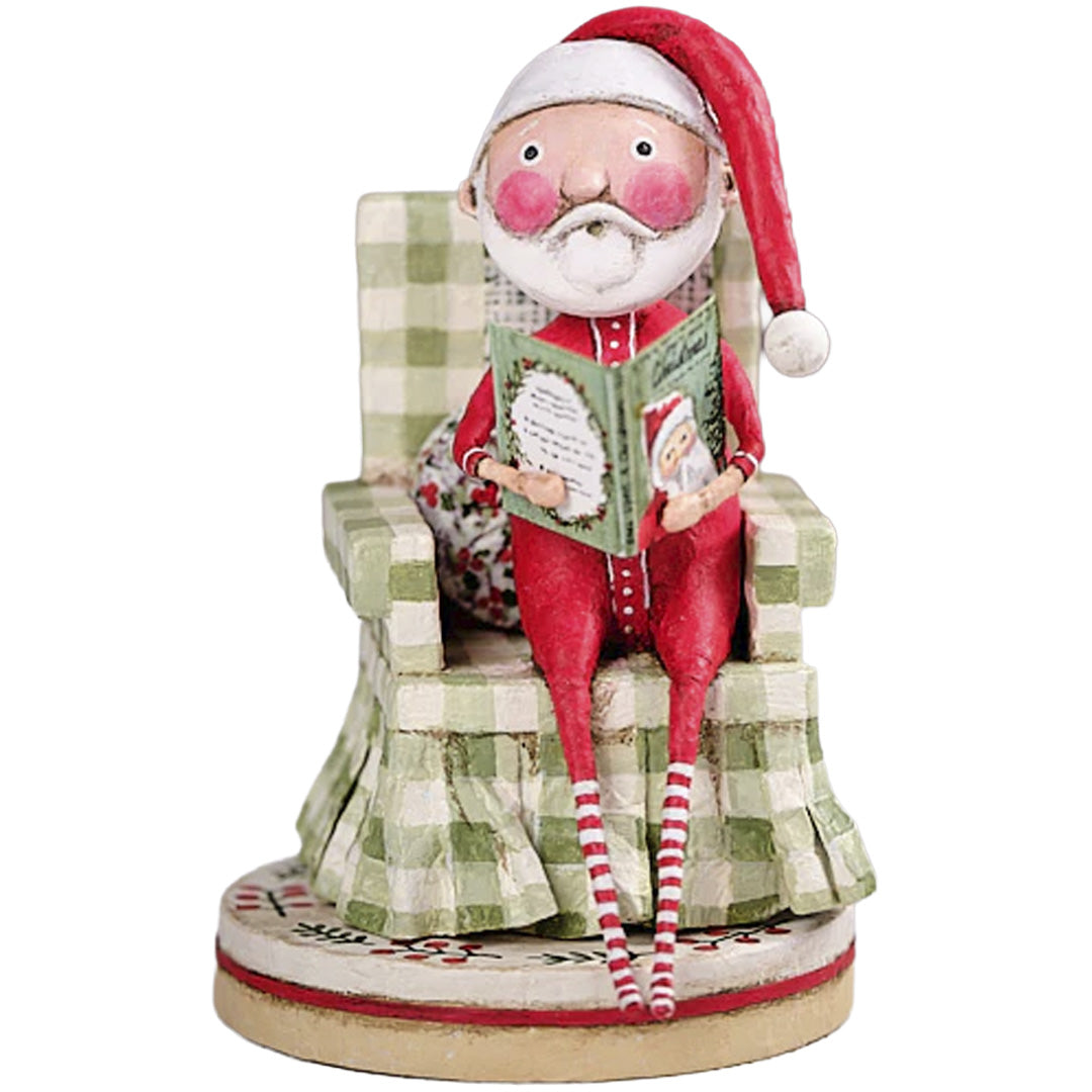 Cuddle Decor Lori Mitchell Santa's Christmas Story front