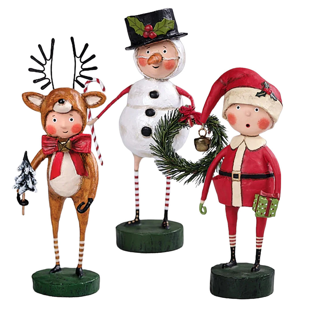 Santa's Little Holiday Helpers - Set of 3