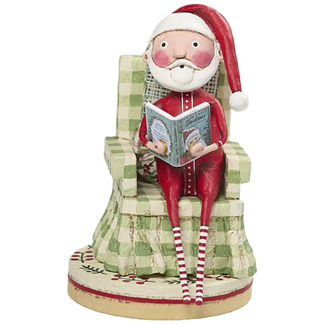 Cuddle Decor Lori Mitchell Santa's Christmas Story front