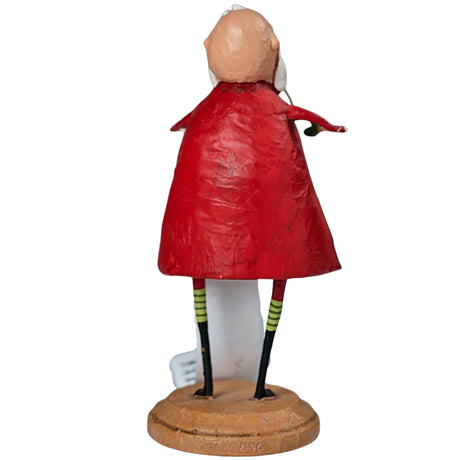 Santa's List Christmas Figurine and Collectible by Lori Mitchell back