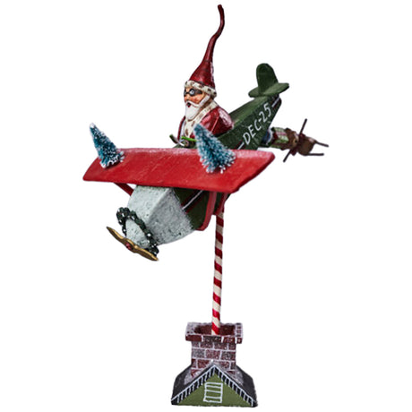 Cuddle Decor Lori Mitchell Santa's First Flight