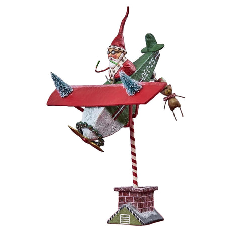 Cuddle Decor Lori Mitchell Santa's First Flight