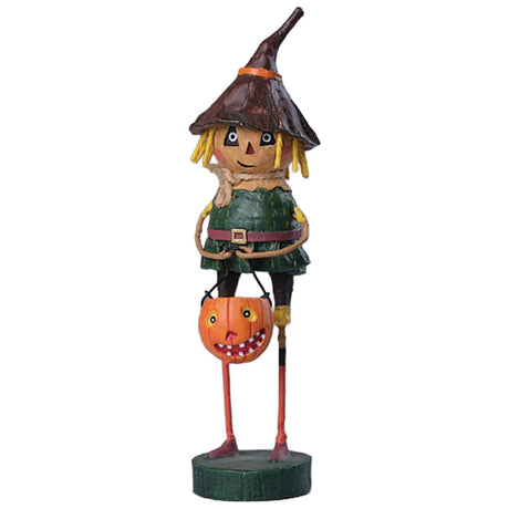 Scarecrow, Halloween Figurine and Collectible, designed by Lori Mitchell new version front