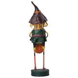 Scarecrow, Halloween Figurine and Collectible, designed by Lori Mitchell new version back