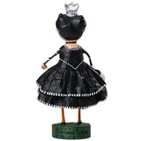 Skeleton Princess Halloween Figurine by Lori Mitchell | Cuddle Decor back