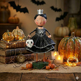 Cuddle Decor Skeleton Princess Halloween Figurine by Lori Mitchell | Cuddle Decor lifestyle