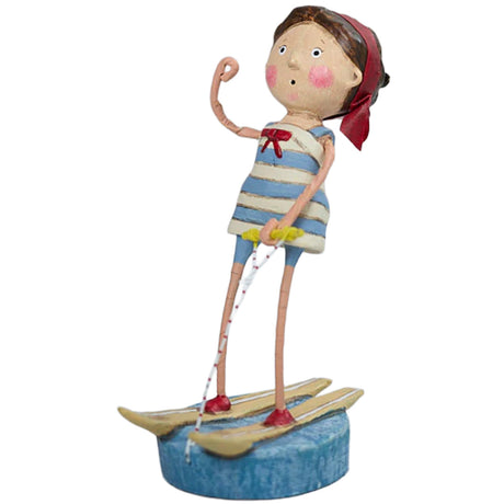 Ski Babe Summer Figurine by Lori Mitchell 