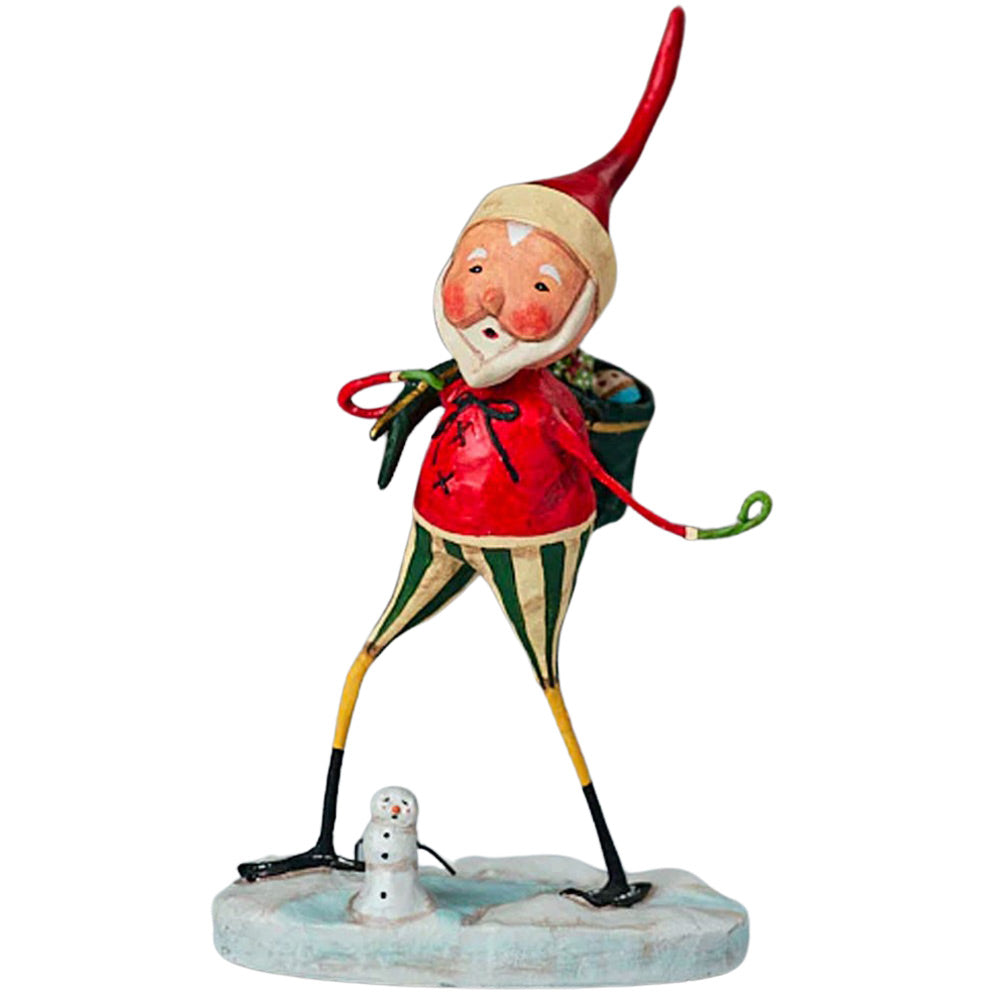 Lori Mitchell for Esc and Company Snow Shoe Santa front