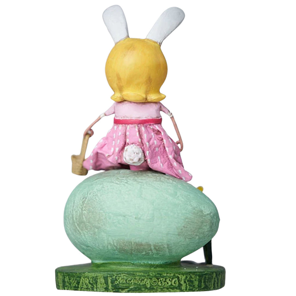 Robin's Egg Spring Figurine Collectible by Lori Mitchell back