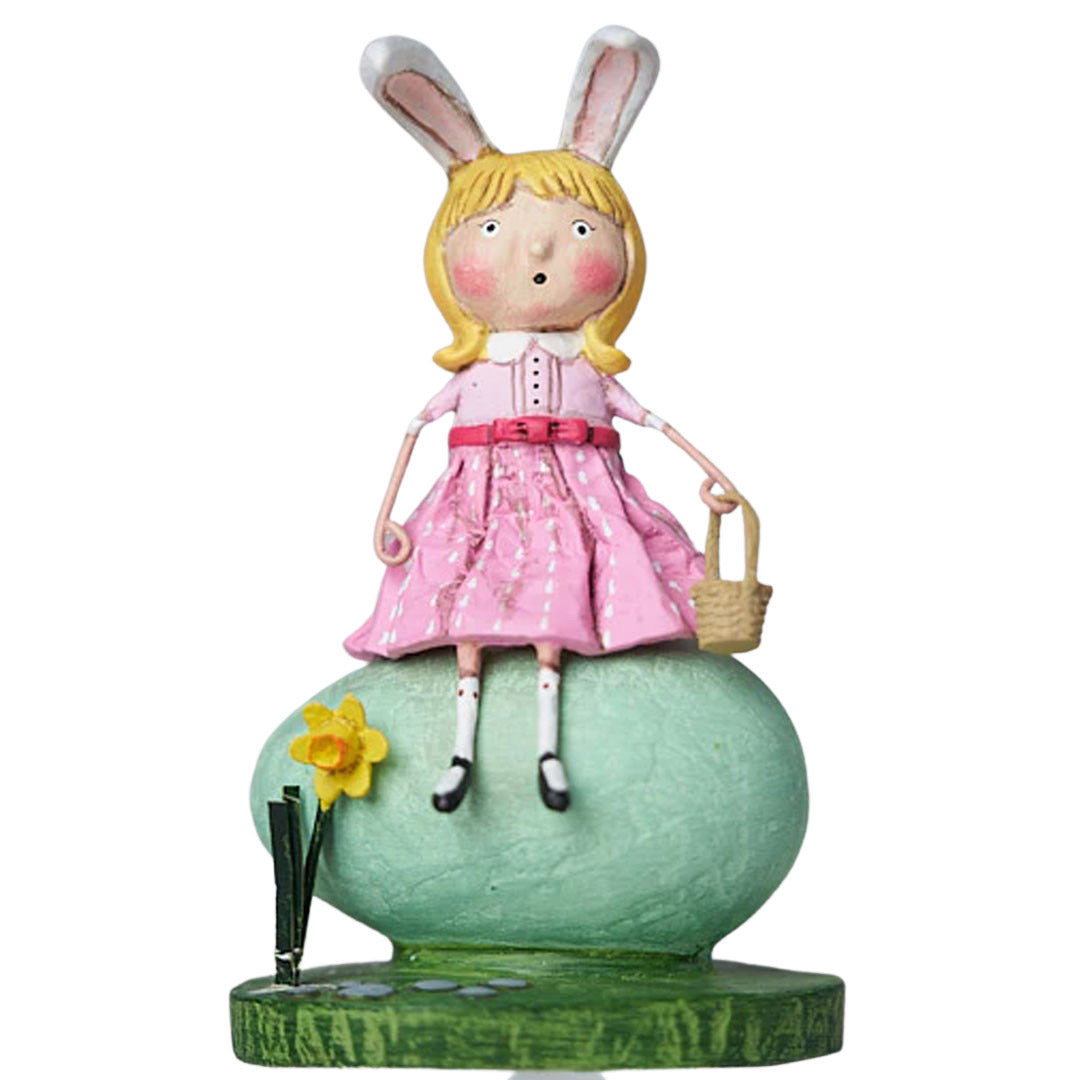 Robin's Egg Spring Figurine Collectible by Lori Mitchell front