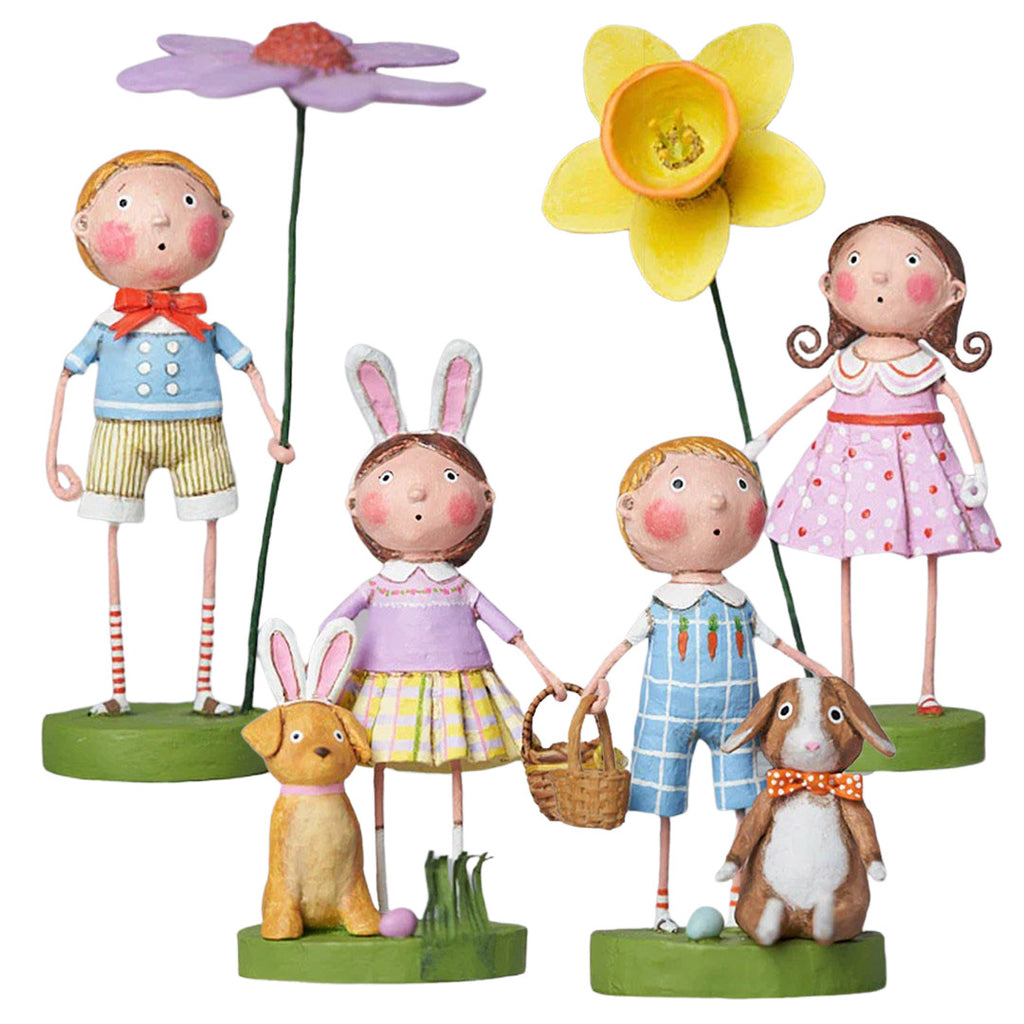 Spring Festival Easter Figurines and Collectible by Lori Mitchell