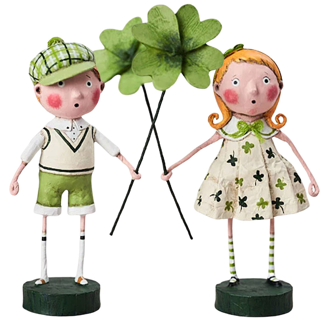 The Lucky Match St. Patrick's Day Figurines by Lori Mitchell - Set of 2