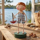 Cuddle Decor Stuart's Sailboat Summer Figurine by Lori Mitchell lifestyle
