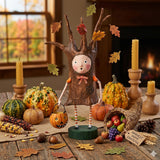 Cuddle Decor Stumpy Halloween Figurine by Lori Mitchell lifestyle