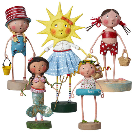 Lori Mitchell The Beach Team - Set of 5