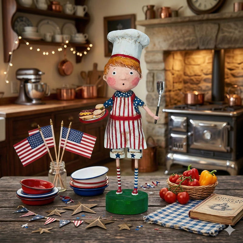 The Grill Master by Lori Mitchell front lifestyle