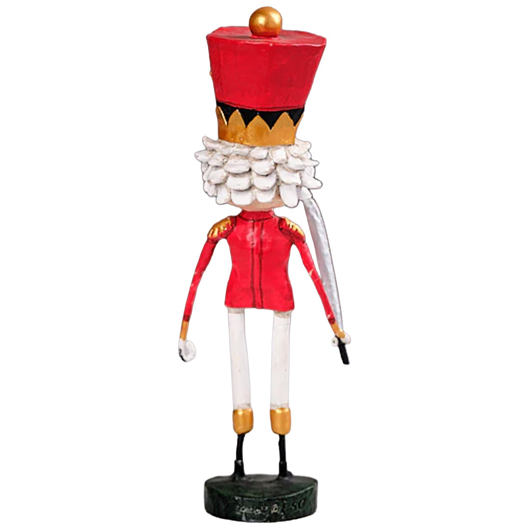The Nutcracker Christmas Figurine and Collectible by Lori Mitchell back new version