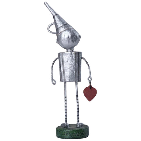 Tin Man Halloween Figurine and Collectible by Lori Mitchell new version back 