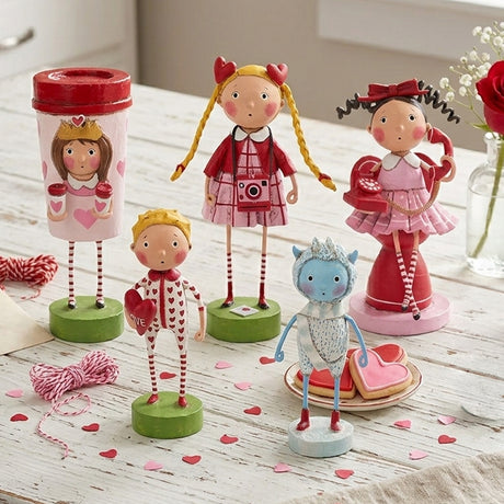 Cuddle Decor Lori Mitchell Tiny Tokens of Love set of 5 front lifestyle 