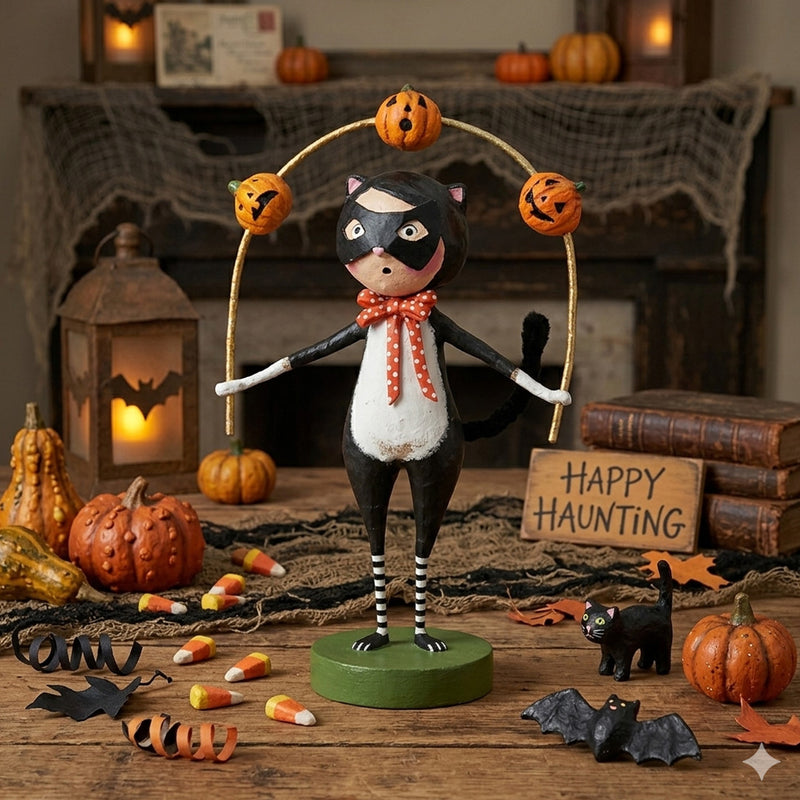 Cuddle Decor Lori Mitchell Toss a Jack Cat front lifestyl