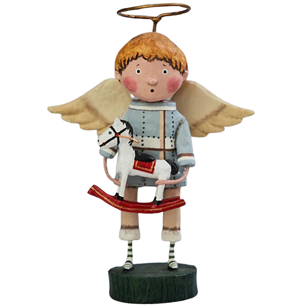 Toy Shoppe Angel Christmas Figurine and Collectible by Lori Mitchell front