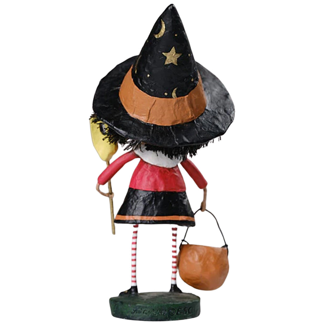 Trixie Halloween Figurine by Lori Mitchell back