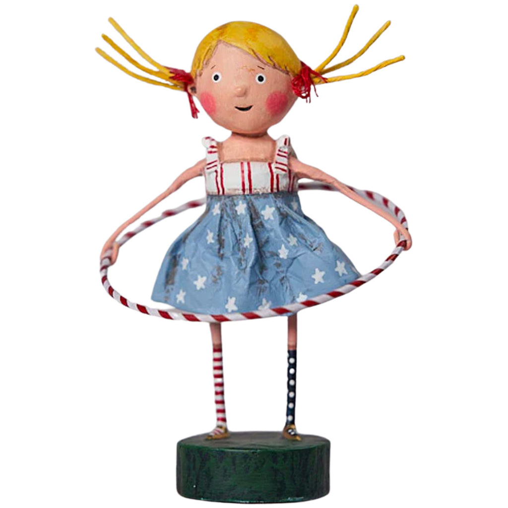 Twist & Shout Patriotic Collectible Figurine by Lori Mitchell front