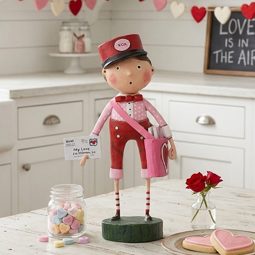 Cuddle Decor Lori Mitchell Valentine Delivery front lifestyle