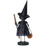 Wicked Witch Halloween Figurine and Collectible by Lori Mitchell new version back