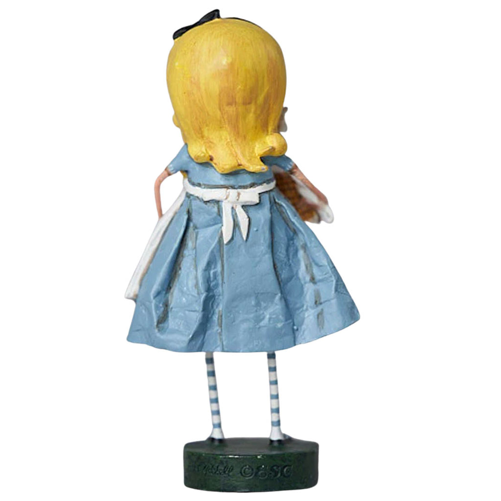 Alice Storybook Figurine and Collectible by Lori Mitchell back