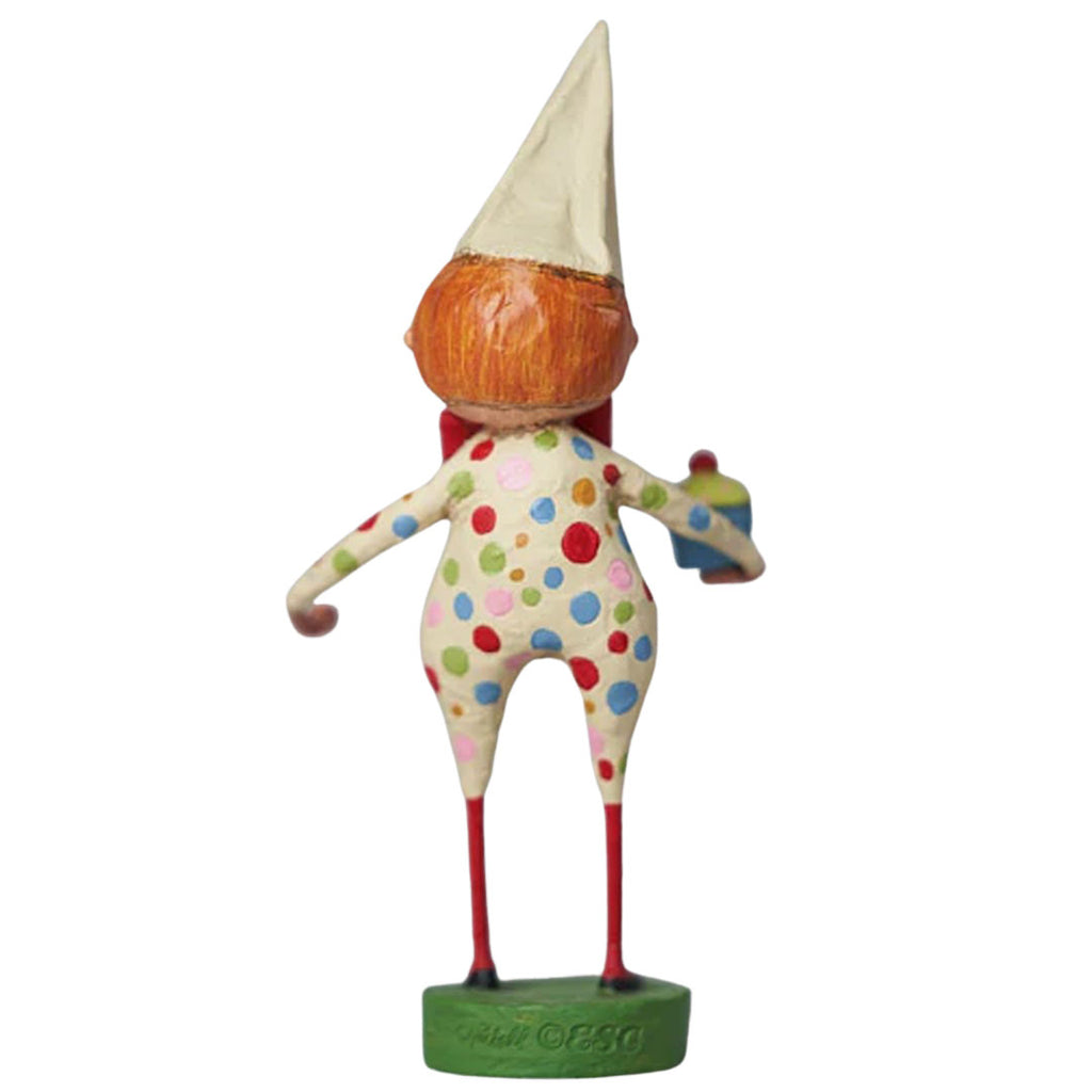 Birthday Boy Storybook Figurine and Collectible by Lori Mitchell back