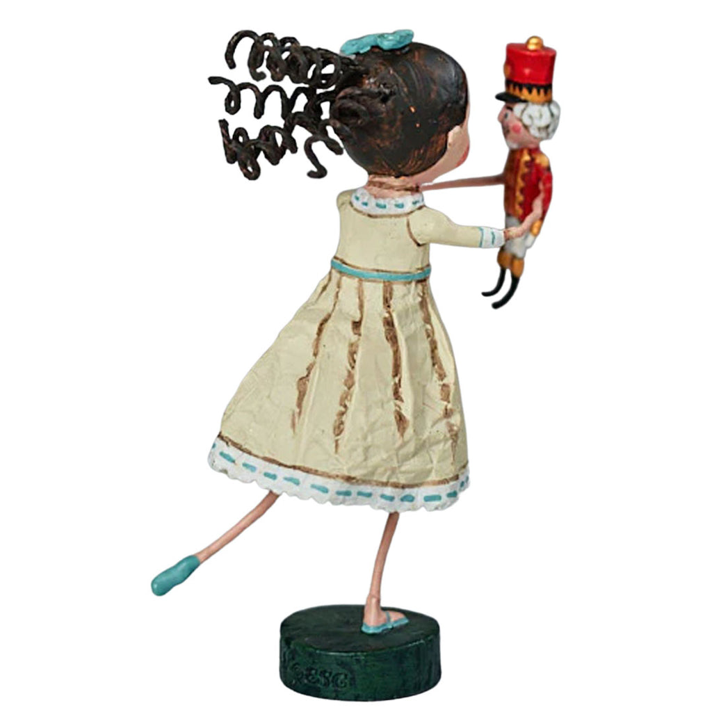 Clara Christmas Figurine and Collectible by Lori Mitchell back