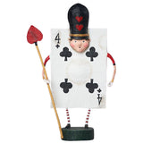 Four of Clubs Storybook Figurine and Collectible by Lori Mitchell front