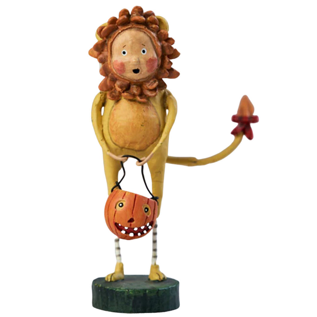 King Of The Jungle Halloween Figurine by Lori Mitchell
