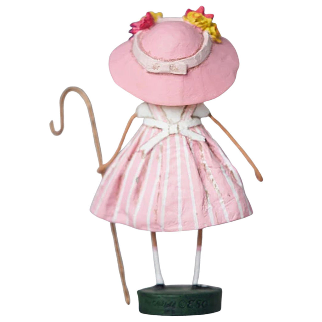 Little Bo Peep Storybook Figurine and Collectible by Lori Mitchell back