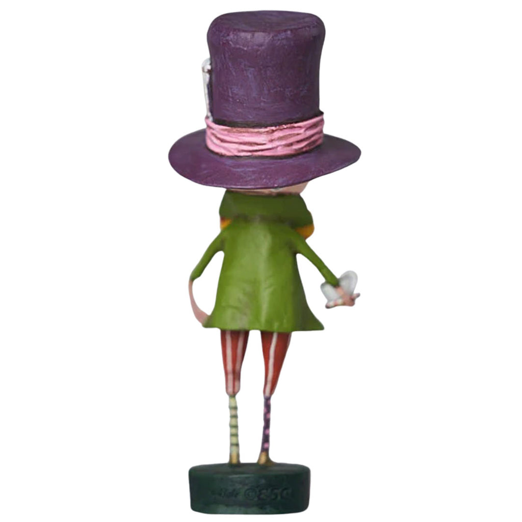 Mad Hatter Storybook Figurine by Lori Mitchell back