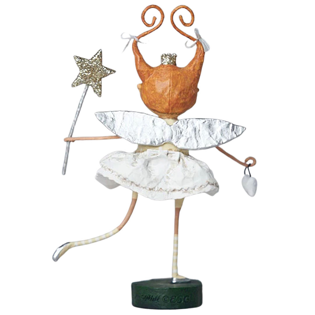 Pearly White Tooth Fairy Storybook Figurine by Lori Mitchell back