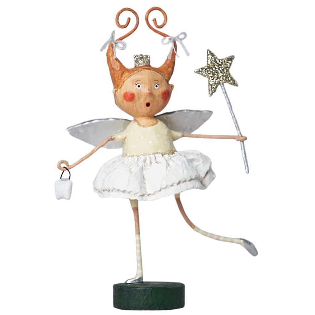 Pearly White Tooth Fairy Storybook Figurine by Lori Mitchell front