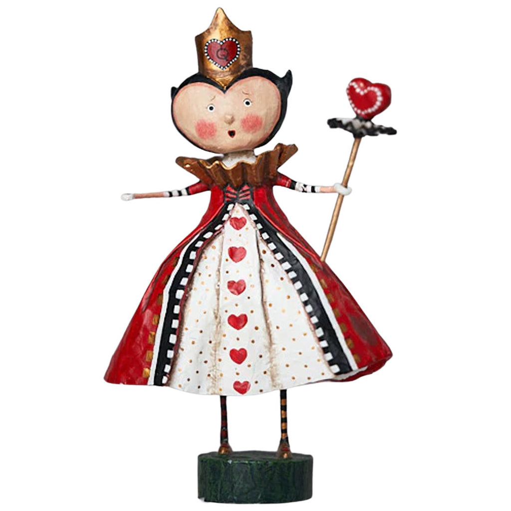 Queen of Hearts Storybook Figurine and Collectible by Lori Mitchell front
