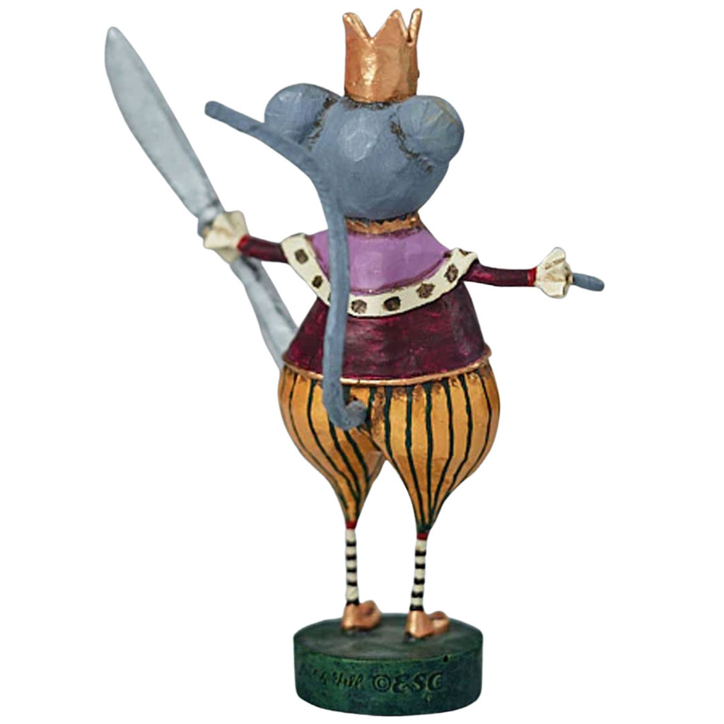 The Mouse King Christmas Figurine and Collectible by Lori Mitchell back