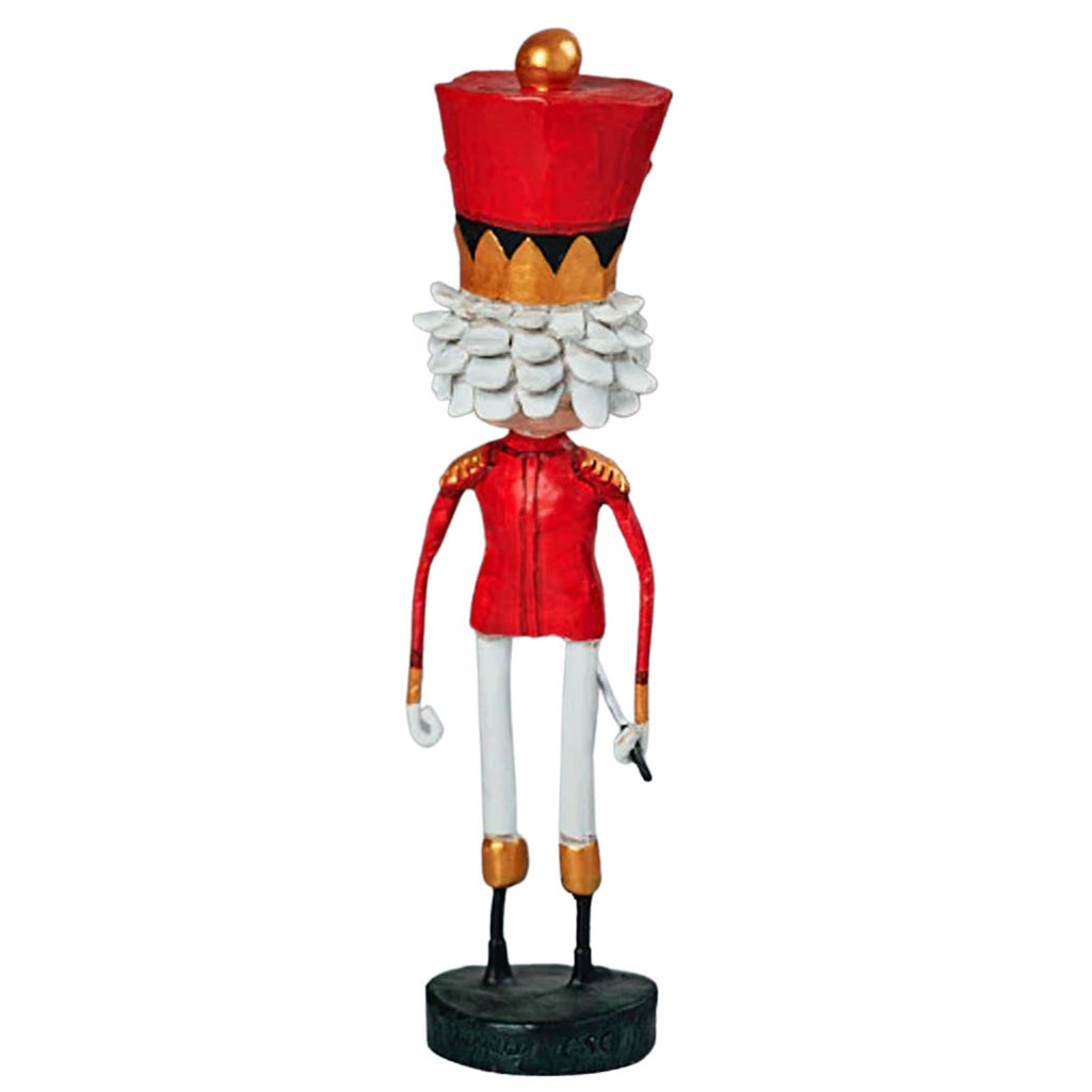 The Nutcracker Christmas Figurine and Collectible by Lori Mitchell back