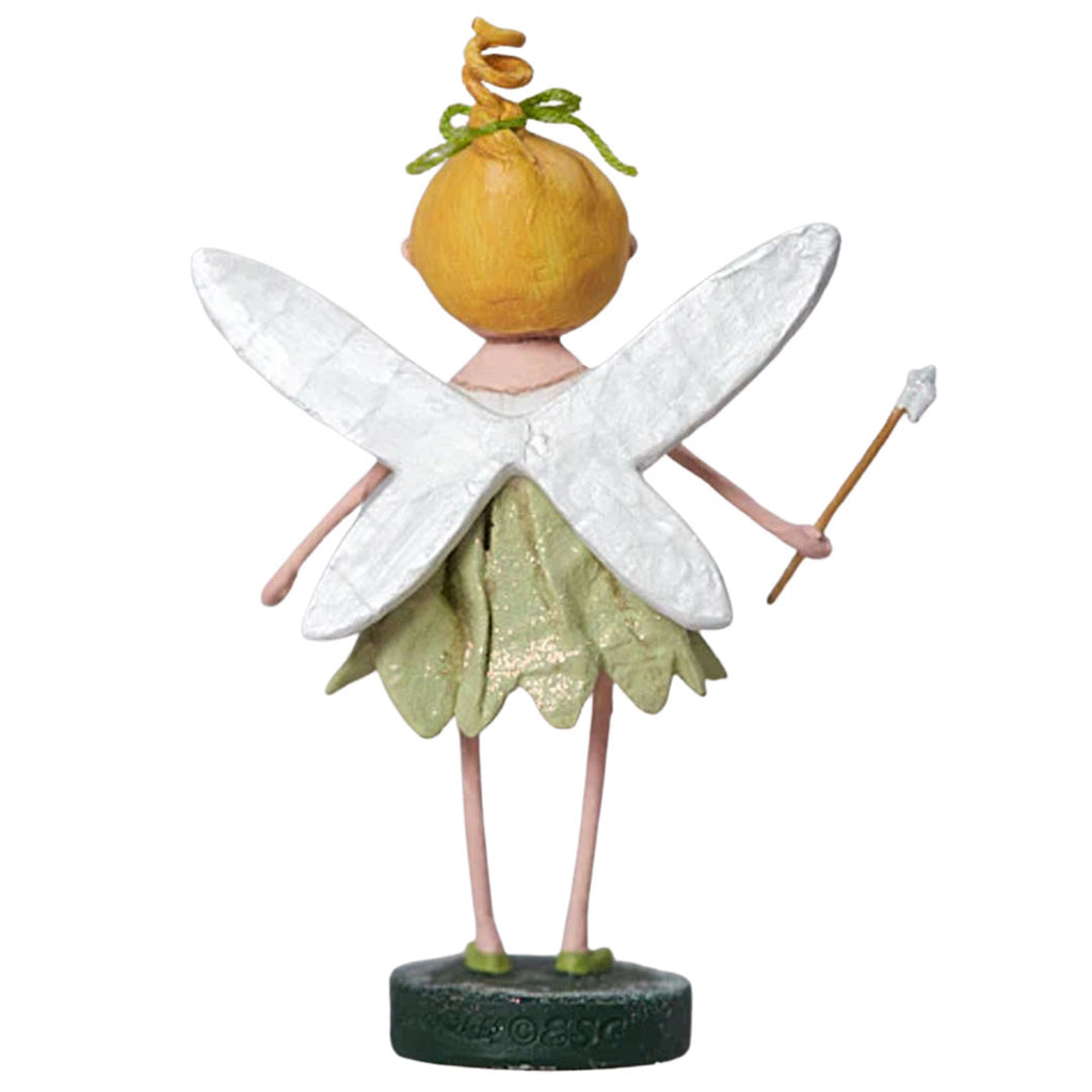 Tinkerbell Storybook Figurine and Collectible by Lori Mitchell front back