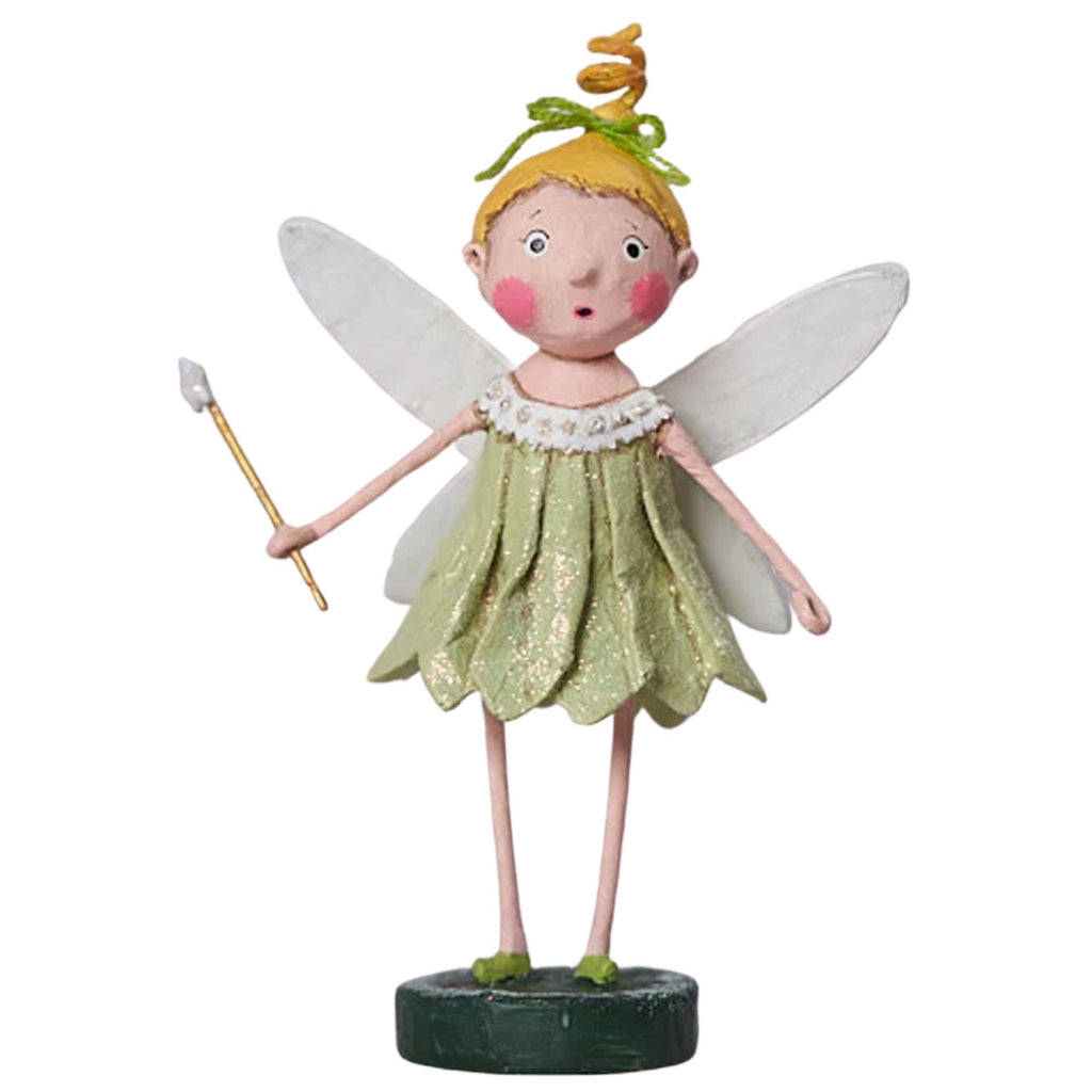 Tinkerbell Storybook Figurine and Collectible by Lori Mitchell front front